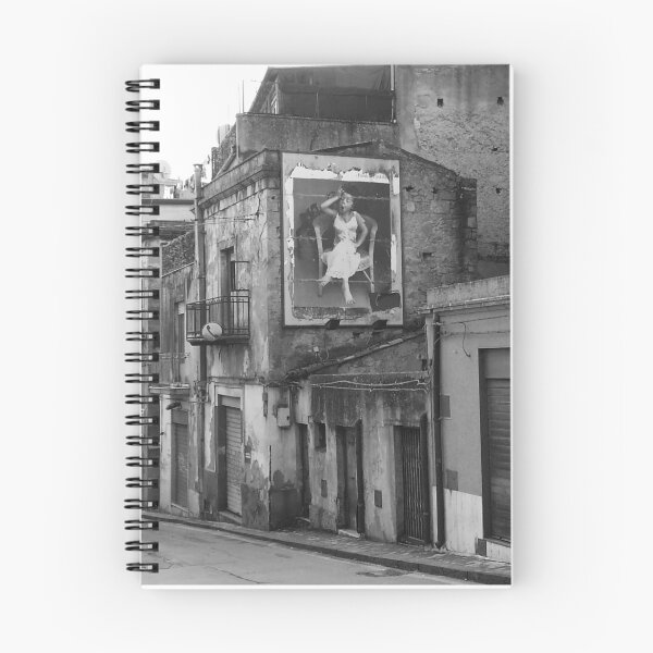 Item preview, Via Pergusa, Enna, Sicily- BW designed and sold by Igor Pozdnyakov.