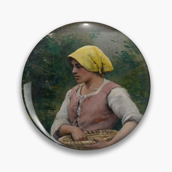 Item preview, Julien Dupre - Femme avec des poules designed and sold by Rehs.