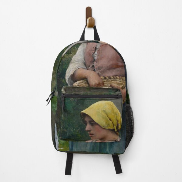 Item preview, Julien Dupre - Femme avec des poules designed and sold by Rehs.