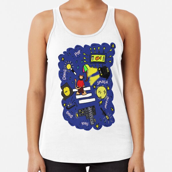 Kitty in the City Racerback Tank Top