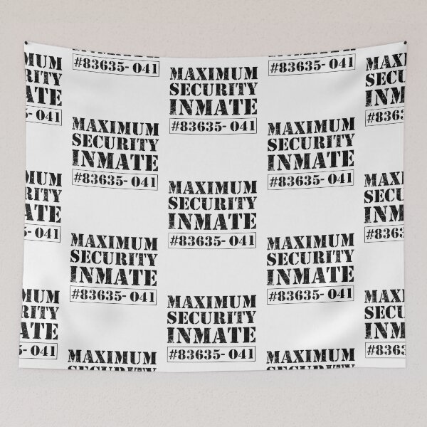 Item preview, Maximum Security Inmate Escaped Convict Fancy Dress Costume designed and sold by JukeLox.