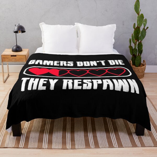 Item preview, Gamers Don't Die, They Respawn designed and sold by bas19101.