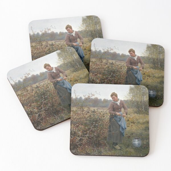 Item preview, Daniel Ridgway Knight - Gathering Berries designed and sold by Rehs.