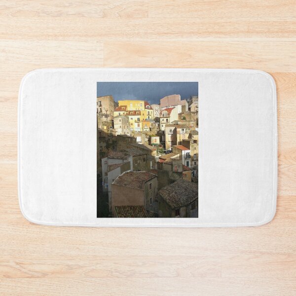 Item preview, Rooftops of  Enna, Sicily designed and sold by Igor Pozdnyakov.