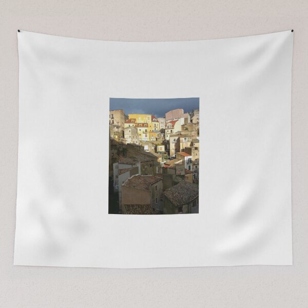 Item preview, Rooftops of  Enna, Sicily designed and sold by Igor Pozdnyakov.