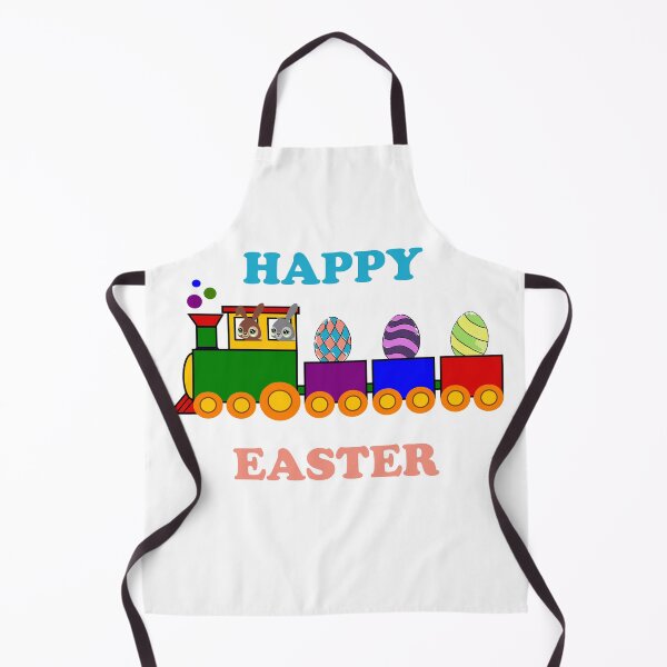 Item preview, Happy Easter train driven by bunnies carrying eggs, Awesome gift for Easter designed and sold by odrito.