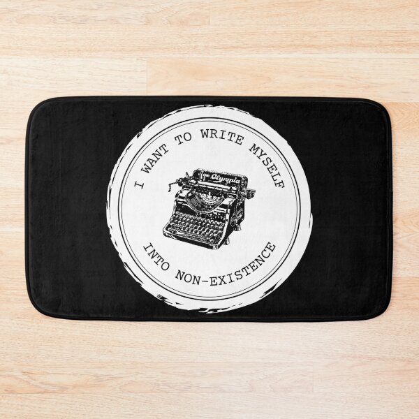 Item preview, I want to write myself into non-existence // dark academia quotes designed and sold by vela-ramhorn.