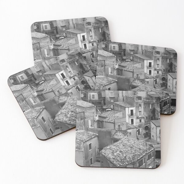 Item preview, Rooftops of  Enna, Sicily designed and sold by Igor Pozdnyakov.