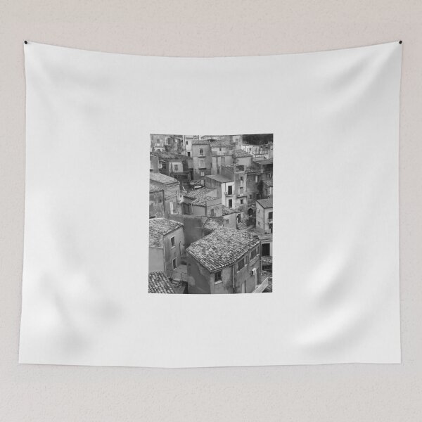 Item preview, Rooftops of  Enna, Sicily designed and sold by Igor Pozdnyakov.