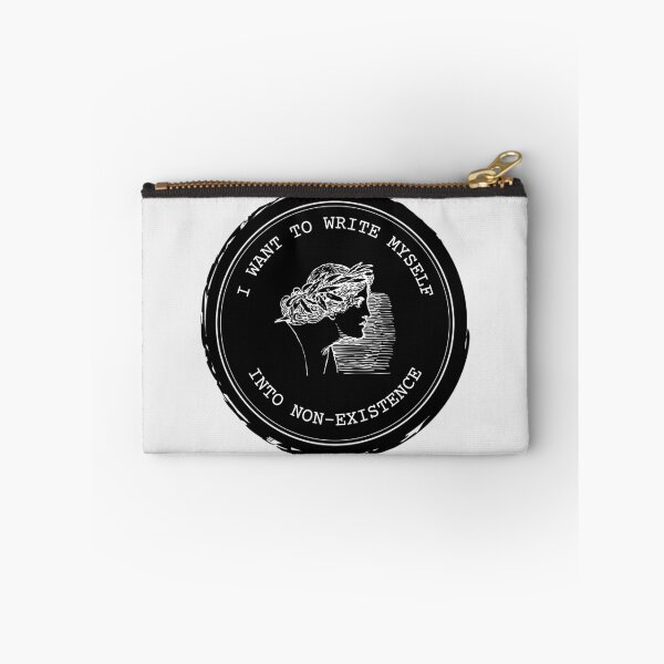 Item preview, I want to write myself into non-existence // dark academia quotes designed and sold by vela-ramhorn.