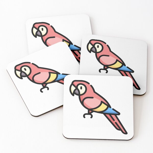 Item preview, Macaw colorful red yellow blue life designed and sold by Custom Shop.