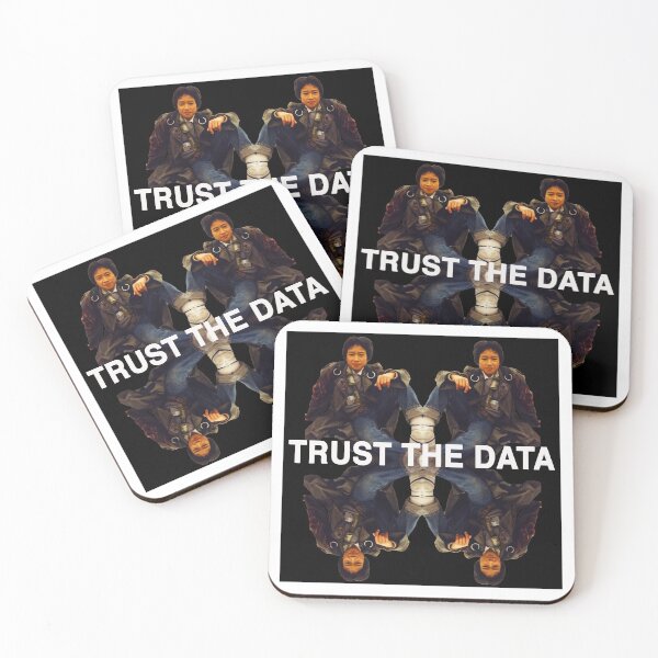 Item preview, TRUST THE DATA designed and sold by AtheistBecause.