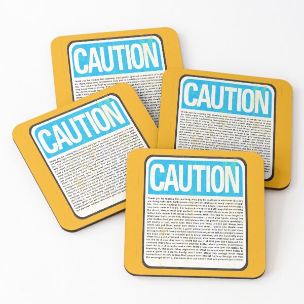 Item preview, Caution! designed and sold by LastTsunamiApparel.