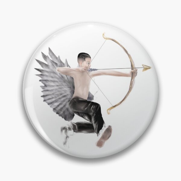 Item preview, Cupid Takes Aim on white designed and sold by RSGreenall.