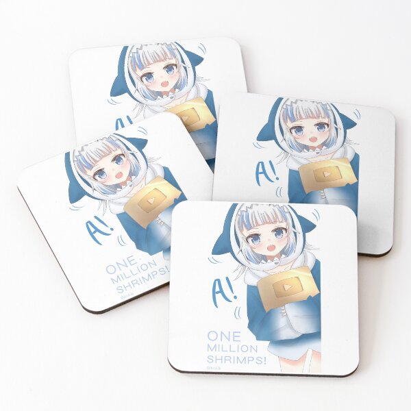 Item preview, ONE MILLION SHRIMPS Gawr Gura (がうる・ぐら) designed and sold by Osakilo.