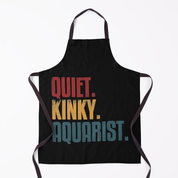 Item preview, Quiet Kinky Aquarist Quote Introvert Aquarium Fish Retro Vintage designed and sold by TheAplus.