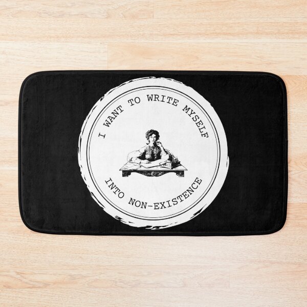 Item preview, I want to write myself into non-existence // dark academia quotes designed and sold by vela-ramhorn.