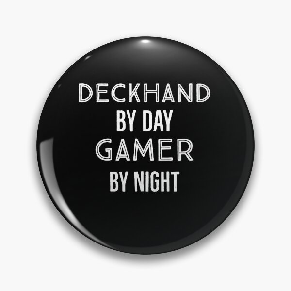 Item preview, Deckhand By Day Gamer By Night designed and sold by AwesomeWorld1.
