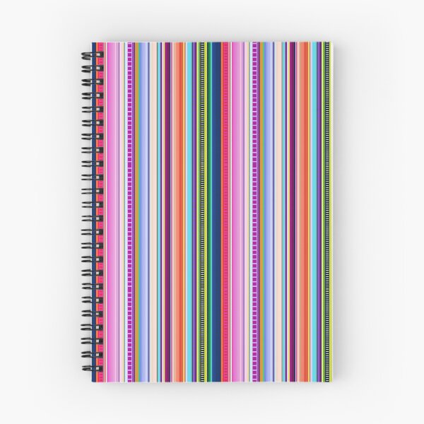 Item preview, Rainbow colorful serape Mexican blanket inspired stripe  designed and sold by The Artwerks.