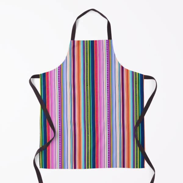 Item preview, Rainbow colorful serape Mexican blanket inspired stripe designed and sold by The Artwerks.