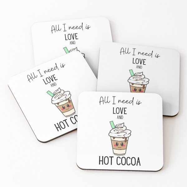 Item preview, All I  need Is hot cocoa (black text) designed and sold by Quineveer Alice.