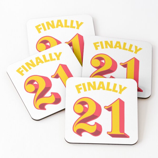 Item preview, Finally 21. Finally grown up. How cool is that then. designed and sold by Zwembad Vergelijker.