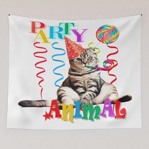 Item preview, Happy Birthday Kitty Party Animals designed and sold by Rickann.