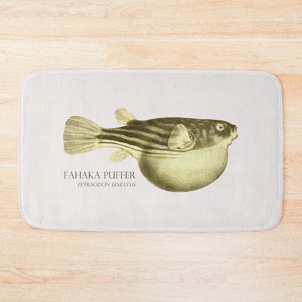 Item preview, Fahaka Puffer Tetraodon Lineatus Aquarium Fish Keeper Retro Vintage Aquarist designed and sold by TheAplus.