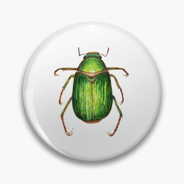 Item preview, Green San Juan (Hylamorpha elegans) designed and sold by SandraHaro.