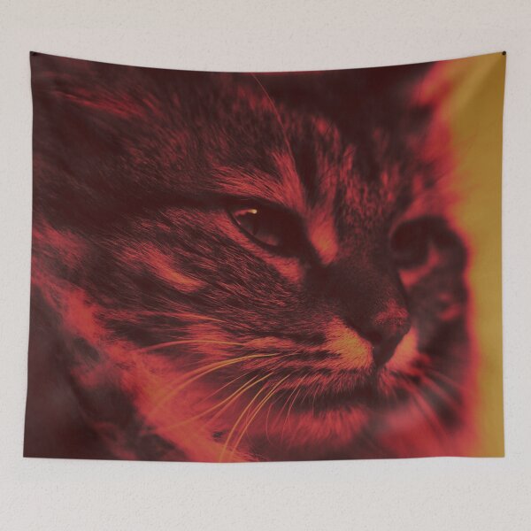 Item preview, cat portrait designed and sold by devil0035.