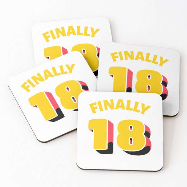 Item preview, Finally 18. Finally grown up. How cool is that! designed and sold by Zwembad Vergelijker.