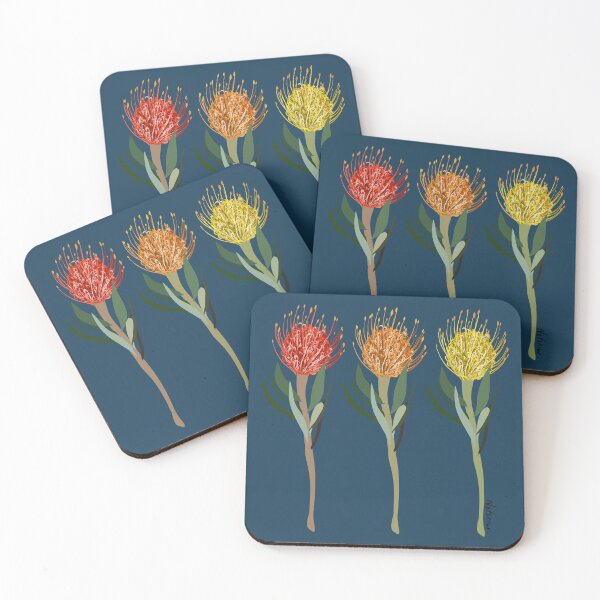 Item preview, Pincushion Protea Flowers designed and sold by NOTSNIW ART.