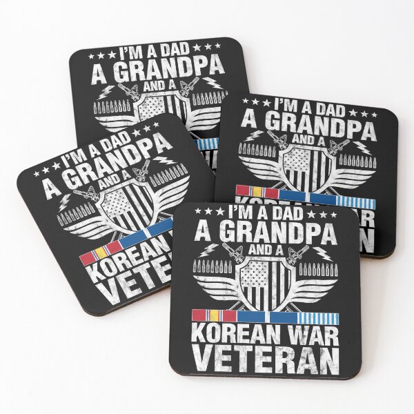Item preview, Grandparent A Dad A Grandpa And A Korean War Veteran designed and sold by topdesignarts.