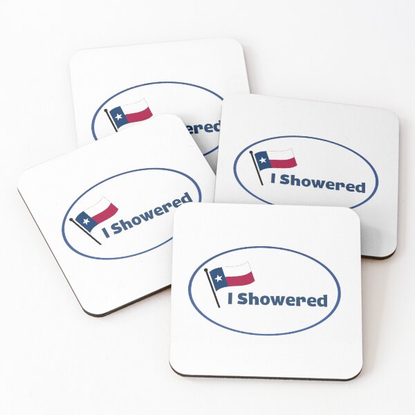 Item preview, I Showered Texas Winter Storm Snowstorm Snovid 2021 designed and sold by BookGeekNJ.