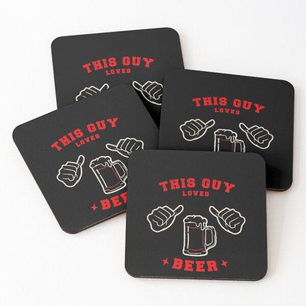 Item preview, This Guy Loves Beer - Funny Food designed and sold by RedQuality.