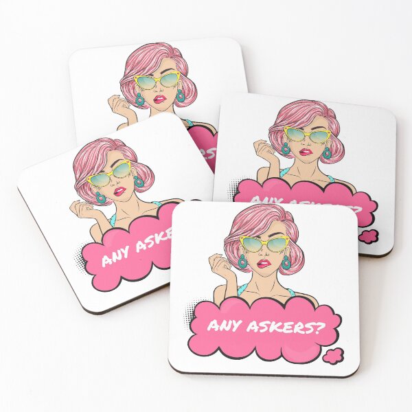 Item preview, Any Askers? designed and sold by ThinkAndReflect.