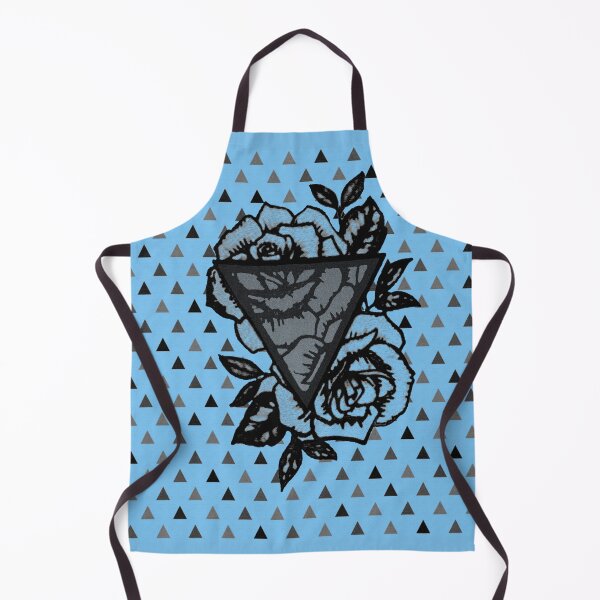 Item preview, roses and geometry of triangles designed and sold by BarbaraFarina.