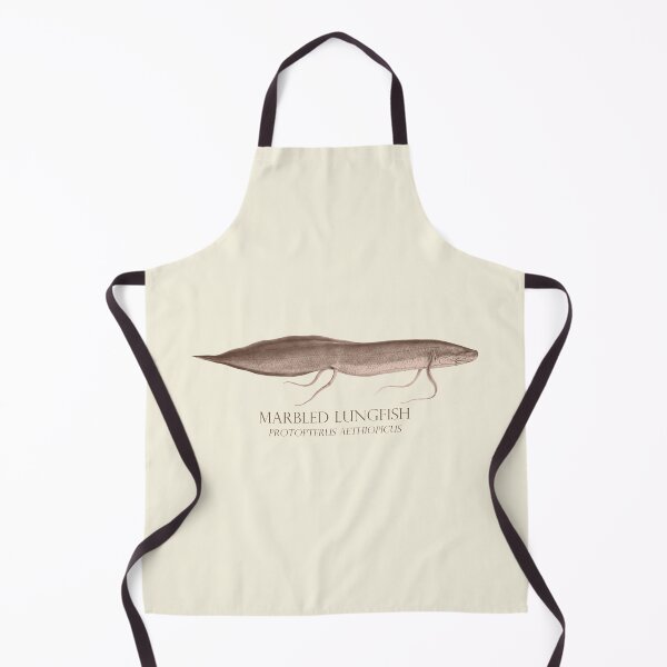 Artikelvorschau, Lungfish Protopterus Aquarium Monster Fischhalter Retro Vintage Aquarist entworfen und verkauft von TheAplus.