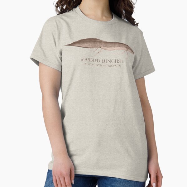 Artikel-Vorschau von Lungfish Protopterus Aquarium Monster Fischhalter Retro Vintage Aquarist, designt und verkauft von TheAplus.