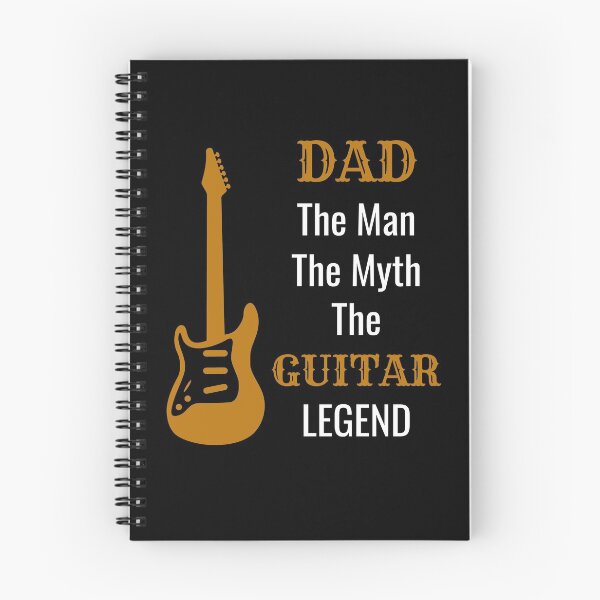 Item preview, DAD The Man The Myth The GUITAR Legend designed and sold by LaawoopX.