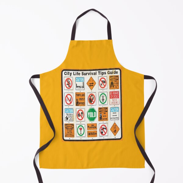 Item preview, City Life Survival Tips Guide designed and sold by LastTsunamiApparel.