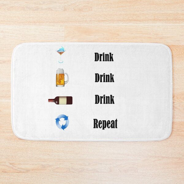 Item preview, Drink Drink Drink Repeat designed and sold by NT99.