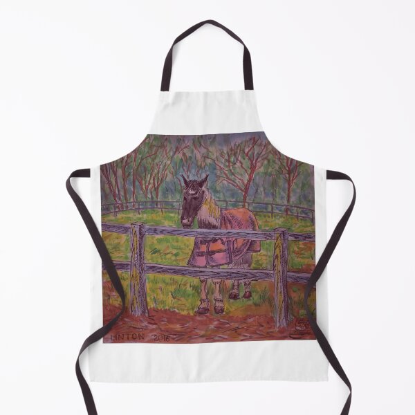 Item preview, Watercolor Sketch - a Horse in Linton, Cambridgeshire, UK designed and sold by Igor Pozdnyakov.