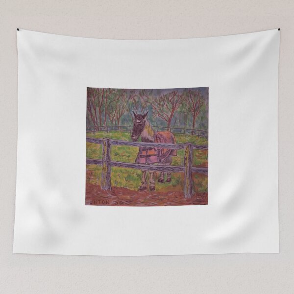 Item preview, Watercolor Sketch - a Horse in Linton, Cambridgeshire, UK designed and sold by Igor Pozdnyakov.