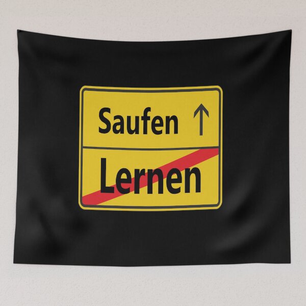 Item preview, Lernen? Saufen! designed and sold by NT99.