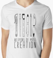 Weapons Of Mass Creation Men's V-Neck T-Shirt