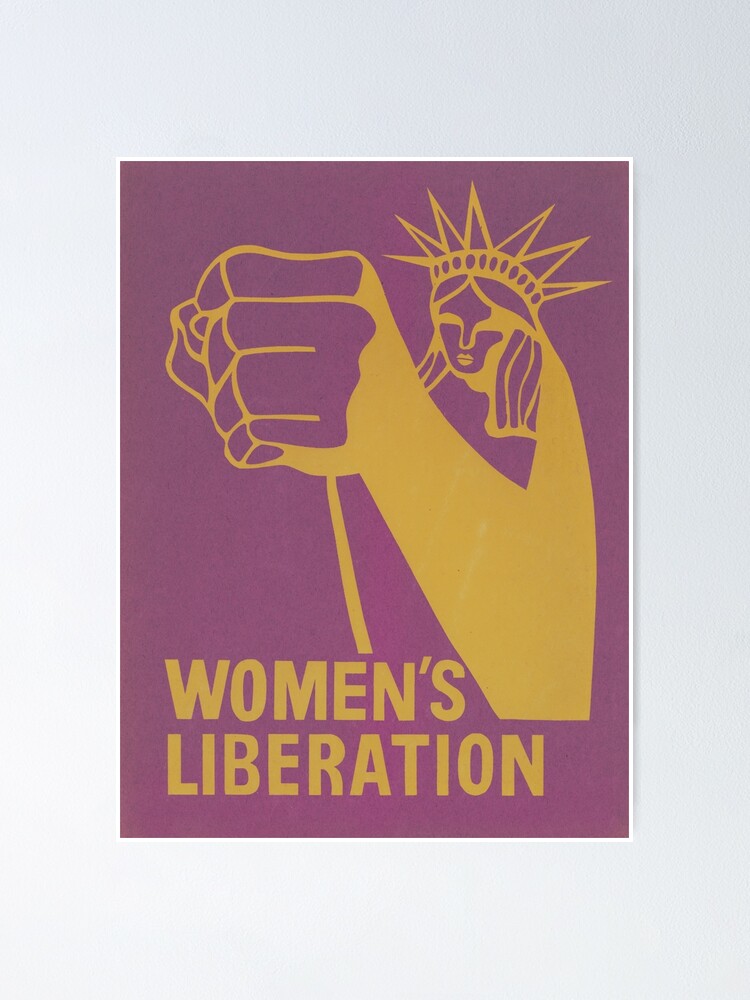 Women\'s Sale Liberation art Poster\