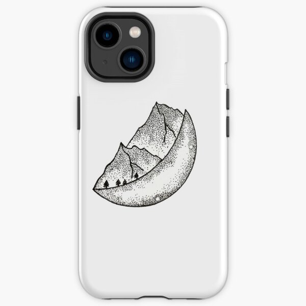 Moon Mountains iPhone Tough Case