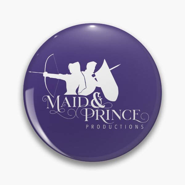 Item preview, Maid and Prince Productions Full Logo Layout in White designed and sold by MCIllustration.