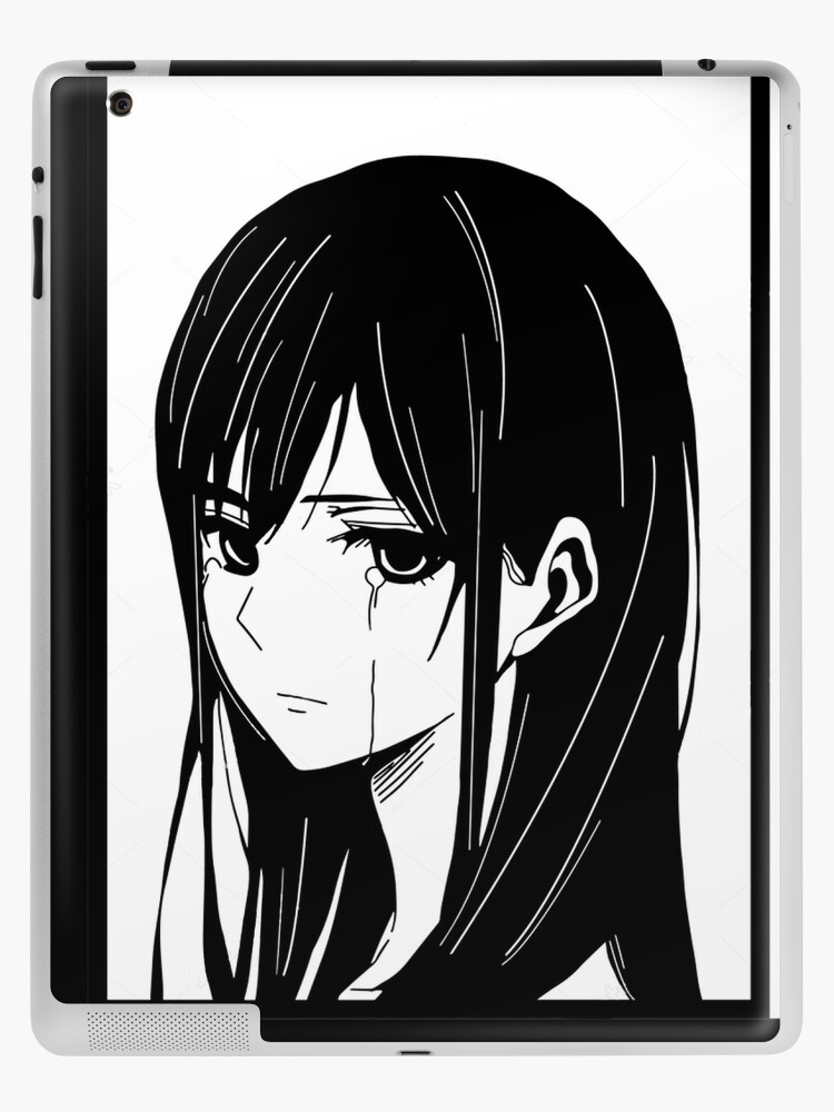 Help Me - Sad Anime Girl | iPad Case & Skin